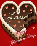 Happy Chocolate Day Plum Trion Wallpaper
