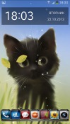 Savage Kitten Android Mobile Phone Wallpaper