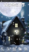 Christmas Moon Android Mobile Phone Wallpaper