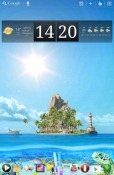 Ocean Aquarium 3D: Turtle Isle Android Mobile Phone Wallpaper