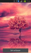 Red Tree Android Mobile Phone Wallpaper