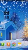 Christmas Snow Android Mobile Phone Wallpaper