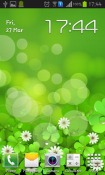 Lucky Clover Android Mobile Phone Wallpaper