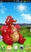 Cute Dragon Android Mobile Phone Wallpaper