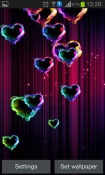 Magic Hearts Android Mobile Phone Wallpaper