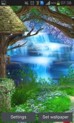 Magic Waterfall Android Mobile Phone Wallpaper