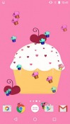 Cute Cupcakes QMobile NOIR A10 Wallpaper
