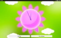Sunny Weather Clock Android Mobile Phone Wallpaper
