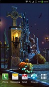 Halloween Cemetery Android Mobile Phone Wallpaper