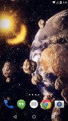 Earth: Asteroid Belt Android Mobile Phone Wallpaper