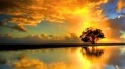 Sunset, Sunrise 4D Sony Ericsson A8i Wallpaper