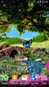 Butterflies 3D Huawei Ascend P6 Wallpaper