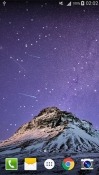 Meteors Sky Samsung Galaxy Prevail 2 Wallpaper