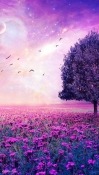 Purple Tree HTC Hero Wallpaper
