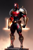 Muscular Deadpool Amazon Fire Phone Wallpaper