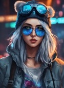 Gorgeous Gamer Girl Nokia 130 (2023) Wallpaper
