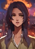 Cute Anime Girl Nokia 210 Wallpaper