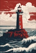 Lighthouse Nokia 8210 4G Wallpaper