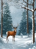 Deer Nokia 210 Wallpaper
