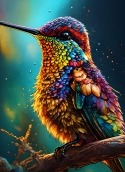 Hummingbird Nokia 3210 Wallpaper