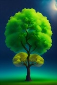 Green Tree Nokia 3210 Wallpaper