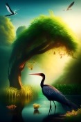 Stork  Mobile Phone Wallpaper