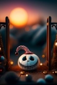 Nightmare Before Halloween Nokia 130 (2023) Wallpaper