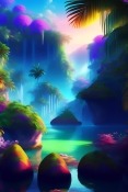 Fantasy Forest Nokia 105+ (2022) Wallpaper