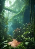 Rainforest Nokia 105 (2022) Wallpaper