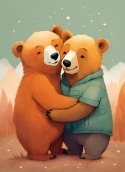 Brother Bears Huawei Ascend P6 Wallpaper