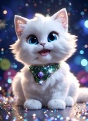 Cute Kitten Huawei Ascend P6 Wallpaper