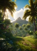 Tropical Forest QMobile QInfinity Prime Wallpaper