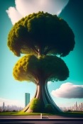 Giant Tree Xiaomi Poco F6 Pro Wallpaper