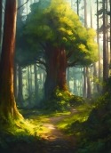 Green Tree Xiaomi Mi Play Wallpaper