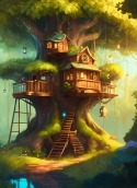 Tree House Oppo A59 Wallpaper