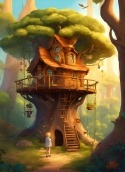 Tree House Alcatel Pop 4S Wallpaper
