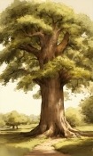 Giant Tree QMobile Q1000 Wallpaper
