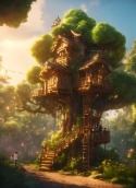 Tree House Realme Narzo Wallpaper