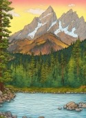 Lake Landscape OnePlus 7T Wallpaper