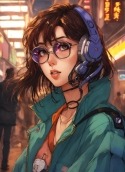 Gamer Girl Huawei MatePad C5e Wallpaper
