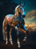 Abstract Horse Sony Xperia Tablet Z LTE Wallpaper