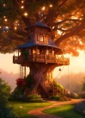 Tree House HTC ChaCha Wallpaper