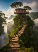 Tree House Samsung Droid Charge Wallpaper