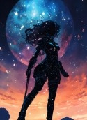 Cosmos Woman HTC Status Wallpaper