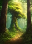 Forest Micromax A45 Wallpaper