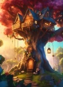 Tree House Celkon A86 Wallpaper
