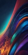 Abstract Colors LG Optimus 3D Max P720 Wallpaper