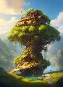 Tree House Samsung Galaxy Ace Duos S6802 Wallpaper