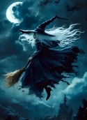 Flying Witch Lenovo K13 Wallpaper