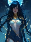 Beautiful Woman Lava Iris 550Q Wallpaper
